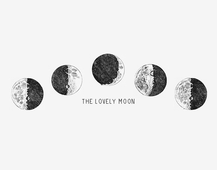 the lovely moon