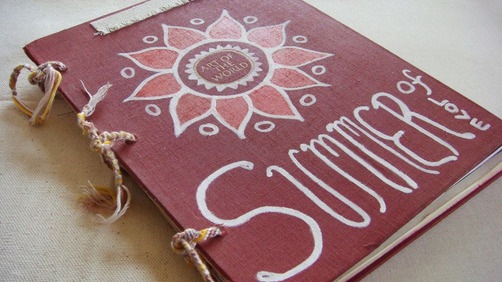 my summer of love art journal