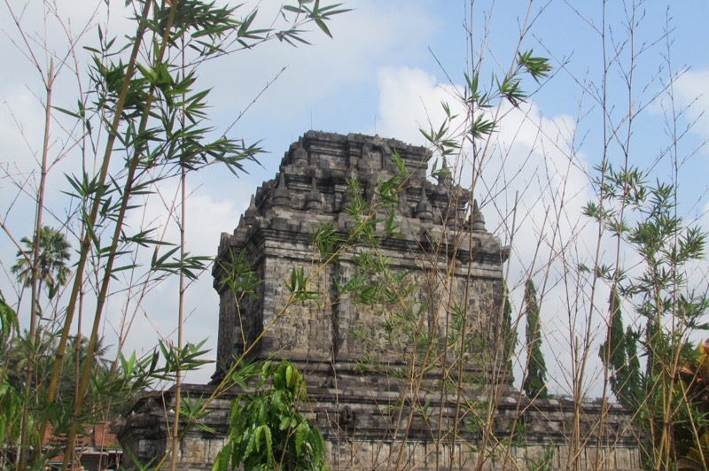 Candi Mendut + Monastery, Java, Indonesia