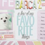 "a few of my favorite things" faux project life spread