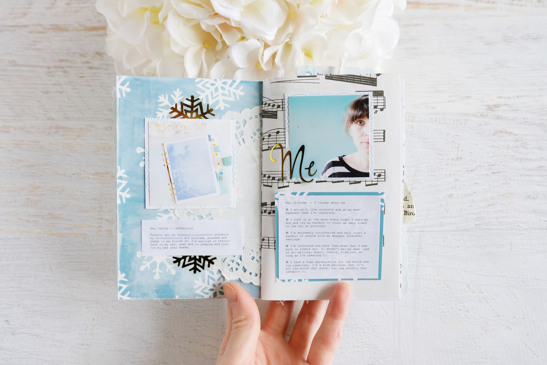 my december reflections minibook | the fairytale club