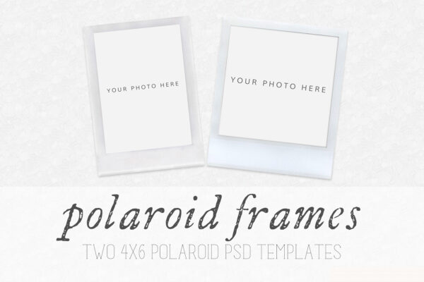 Polaroid Frame Templates