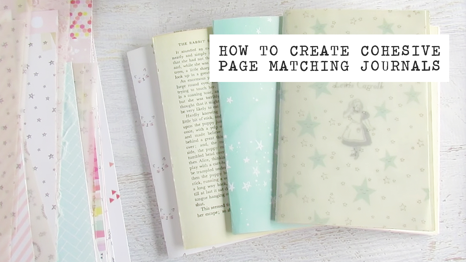 how to create cohesive journals
