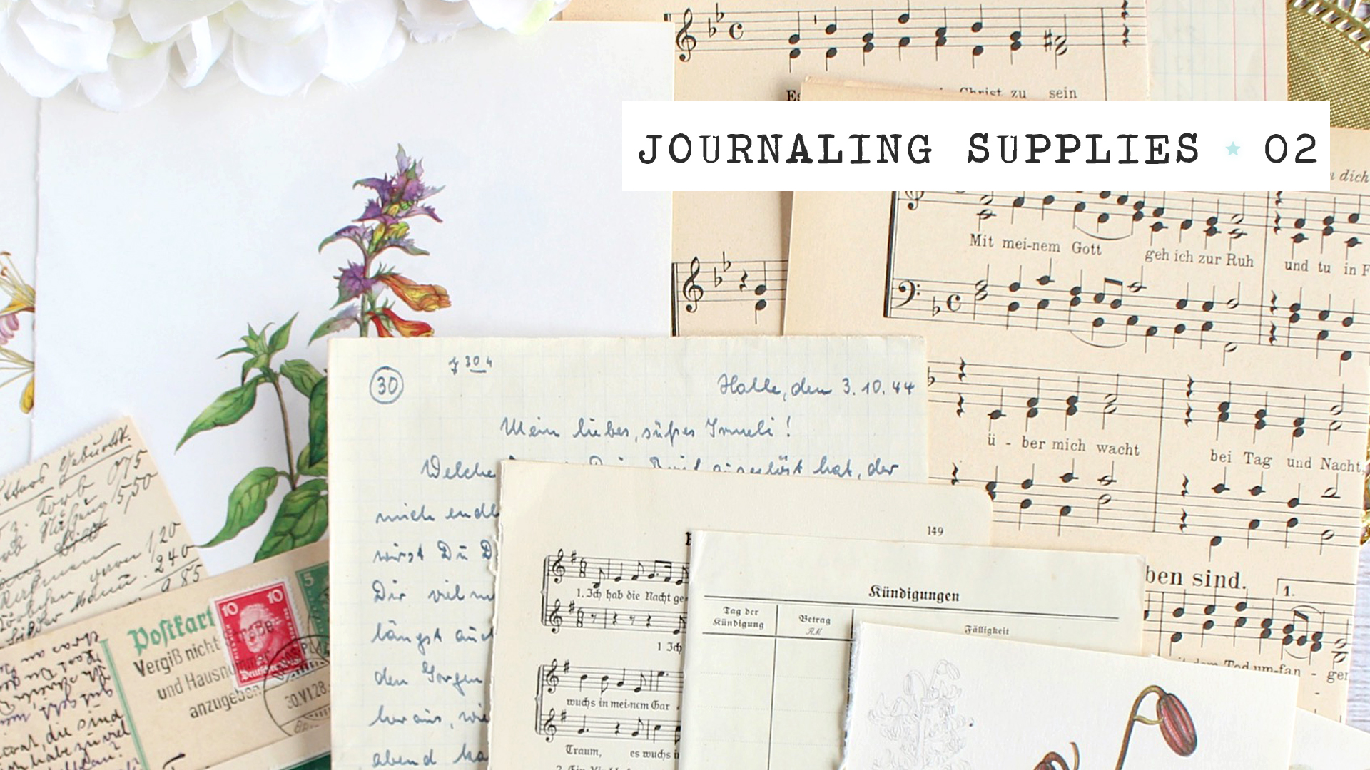 journaling supplies part 2