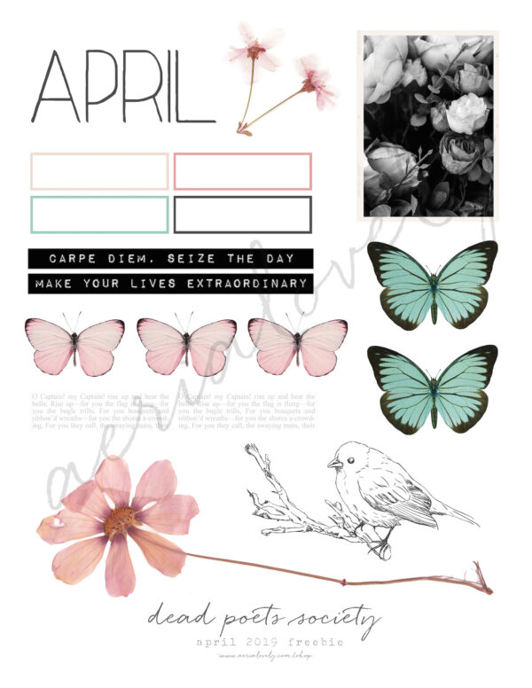 Dead Poets Society Journaling Printable - Image 2