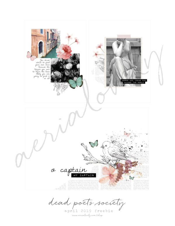 Dead Poets Society Journaling Printable - Image 3