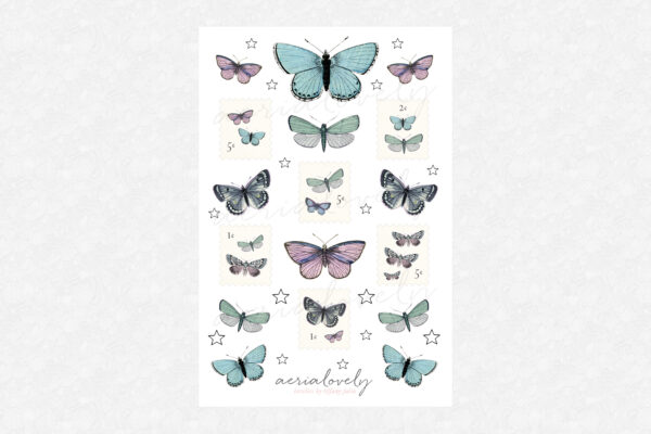 Dark Flutter Stickers