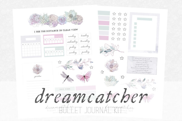Dreamcatcher Bullet Journal Printable