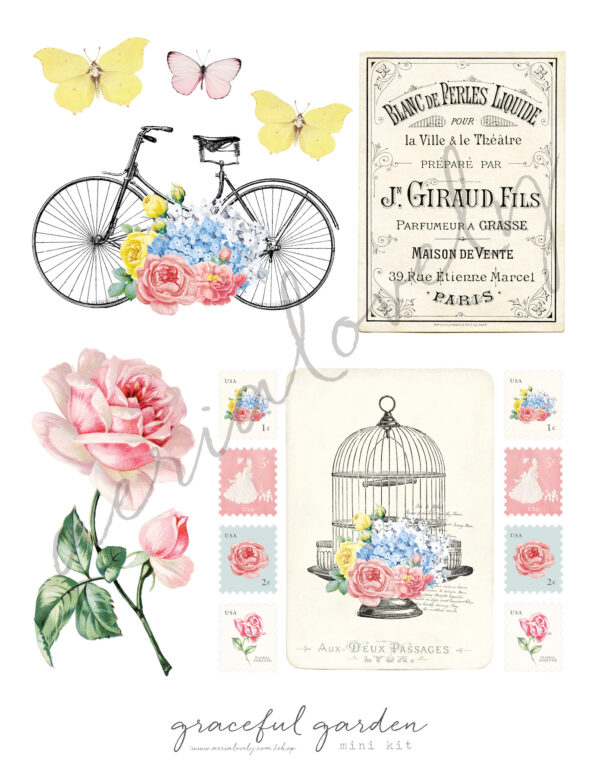 Graceful Garden Digital Kit - Image 2