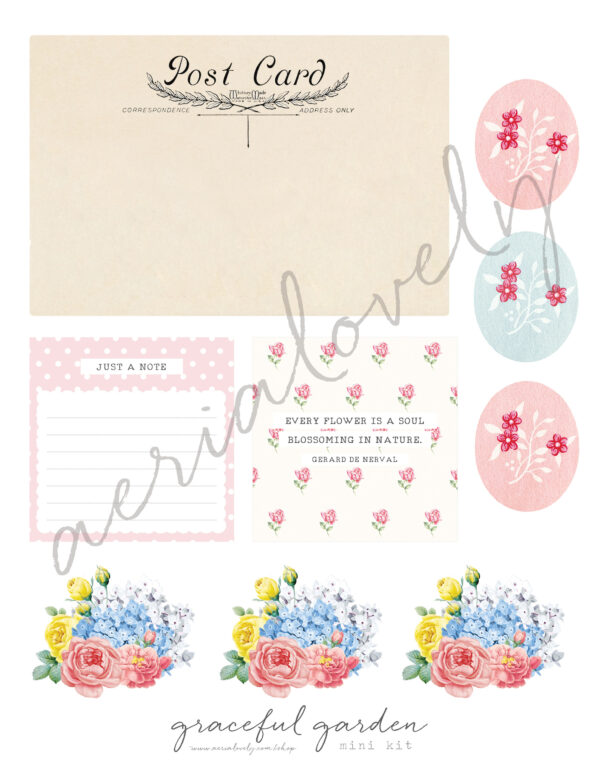 Graceful Garden Digital Kit - Image 3