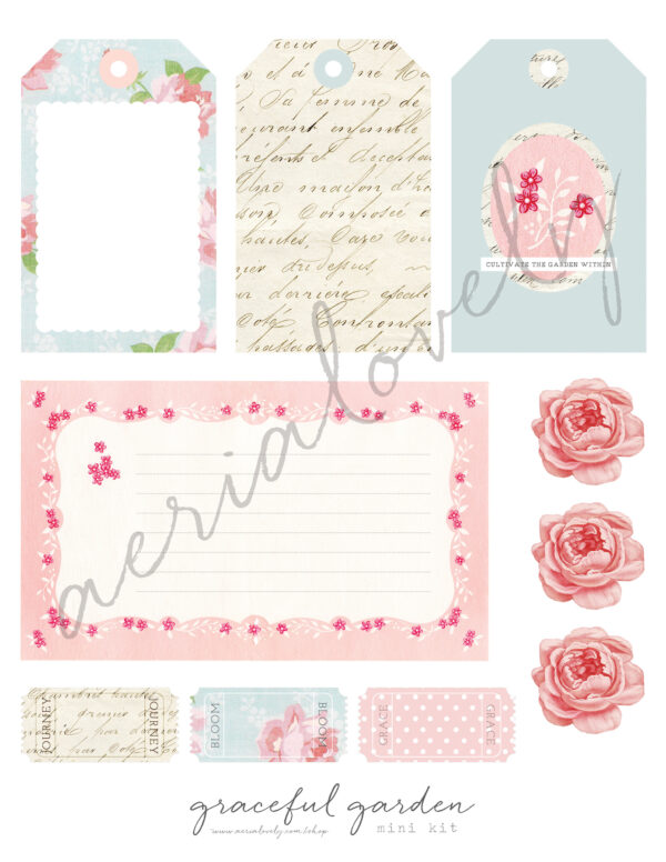 Graceful Garden Digital Kit - Image 4