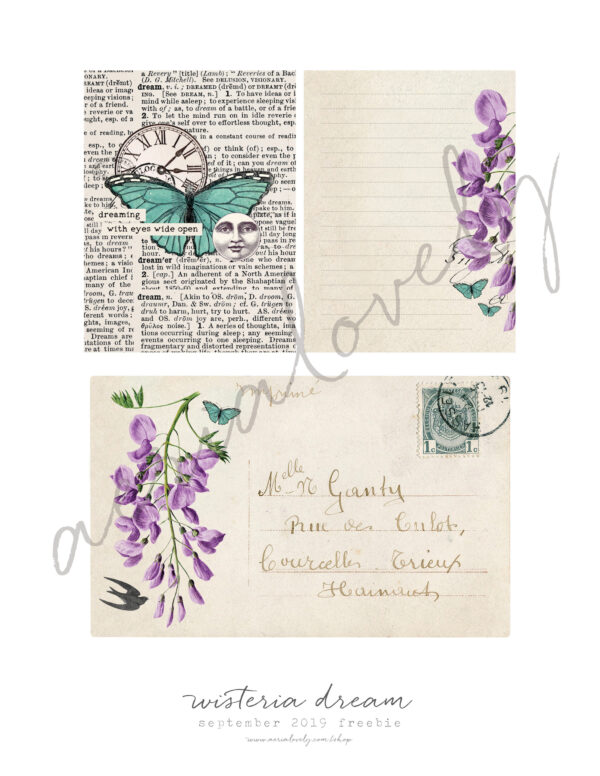 Wisteria Dream Journaling Printable - Image 3