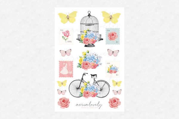 Graceful Garden Stickers