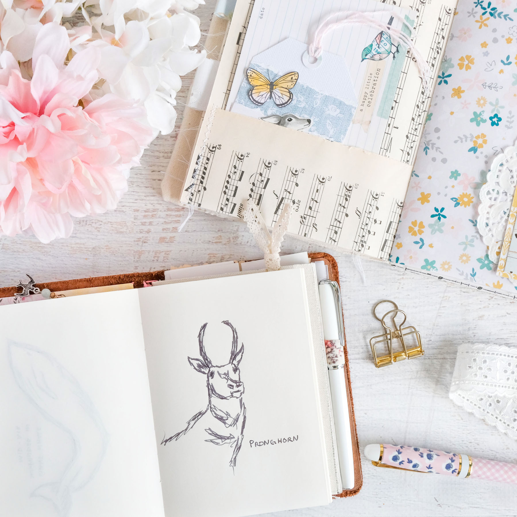 art journaling courses + resources