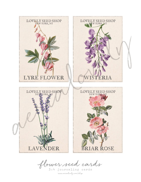 Flower Seed Cards - Image 2