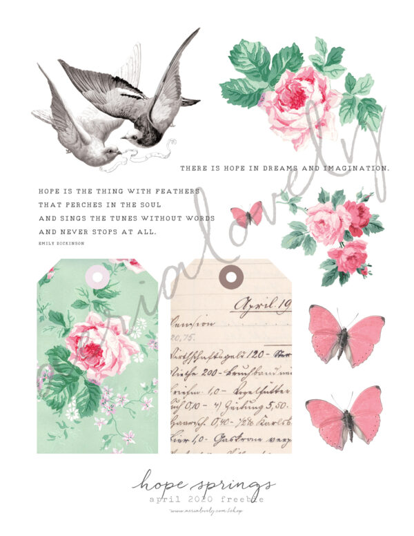 Hope Springs Journaling Printable - Image 2