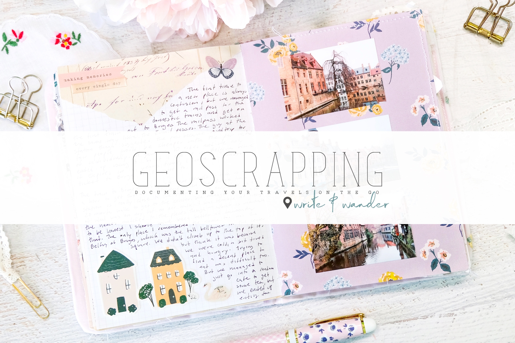 geoscrapping travel journaling class