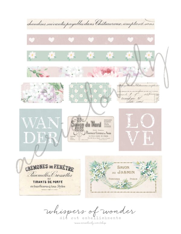 Whispers of Wonder Embellishments - Image 2