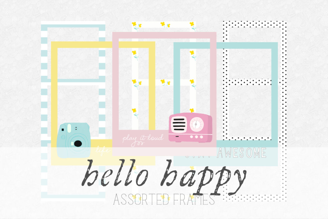 Hello Happy Frames aerialovely