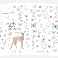 Whispers of Wonder Printable Sticker Bundle