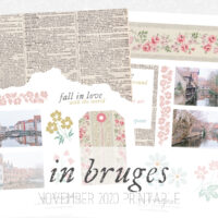 In Bruges Journaling Printable
