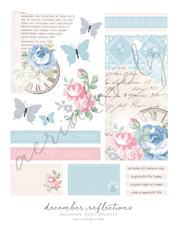 December Reflections Journaling Printable - Image 2
