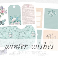 Winter Wishes Journaling Printable