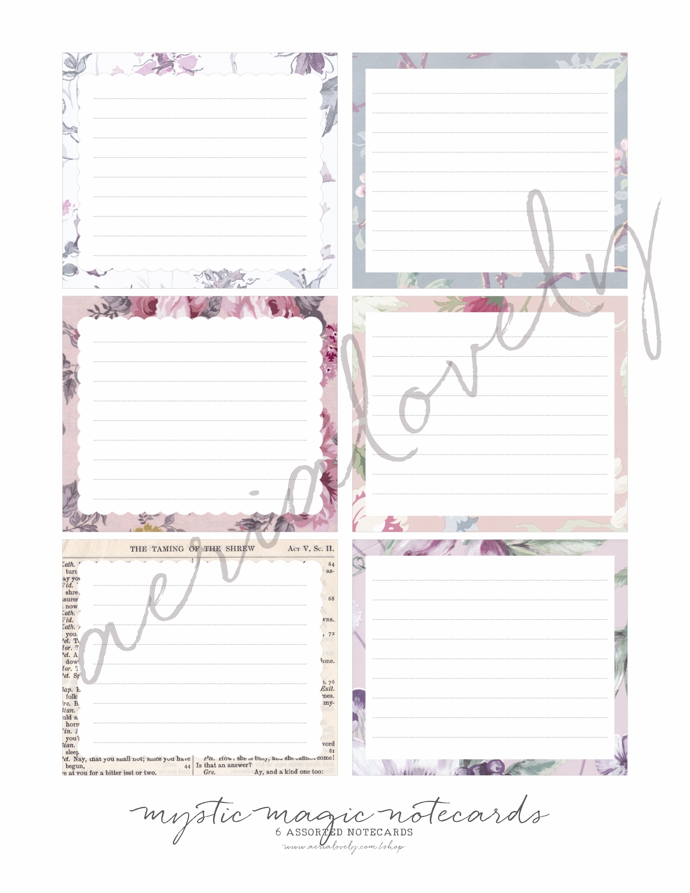 Mystic Celestial Journal Kit, Blank & Lined Page, Collage Sheets, Digital  Kit, Ephemera, Envelope, Printable Journal Kit, Scrapbook Kit 