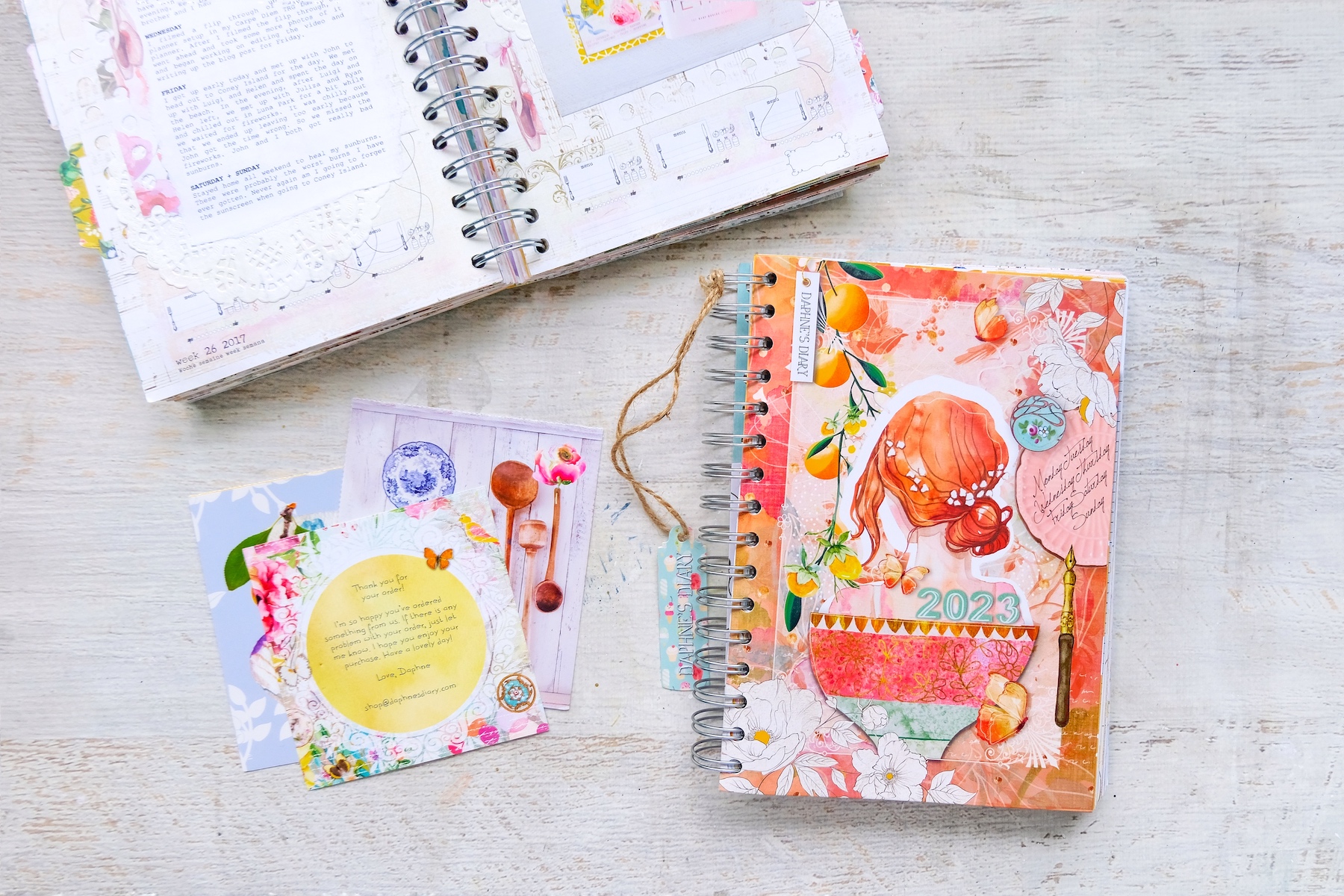 Daphne's Dairy 2023 Planner + How I'm Using it ⋆ aerialovely