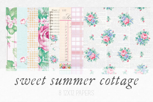 Sweet Summer Cottage Digital Kit - Image 2