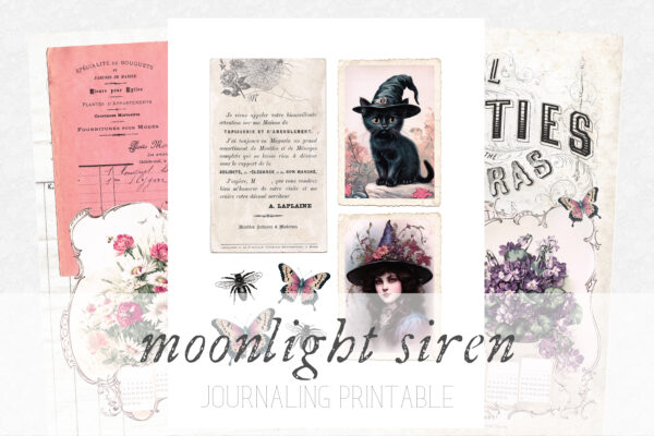 Moonlight Siren Journaling Printable