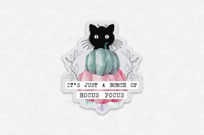 Mystic Magic Kitty Vinyl Sticker