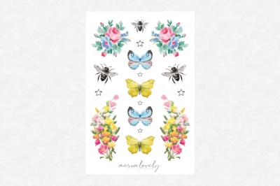 Sweet Summer Cottage Sticker Sheet