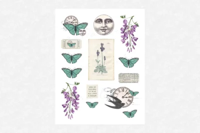 Wisteria Dream Die Cuts